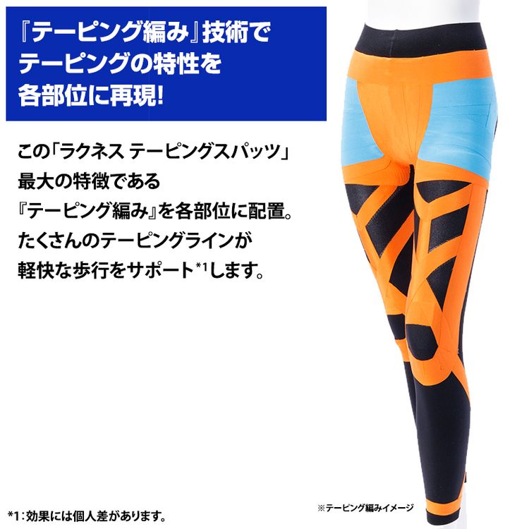【TIPNESS監修】2枚セットで7,980円!ラクネス テーピングスパッツ
