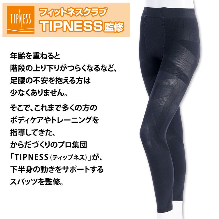 【TIPNESS監修】２枚セットで7,980円！ラクネス テーピングスパッツ