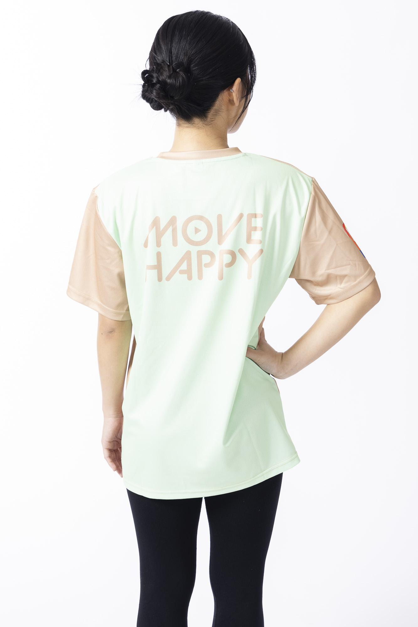 MOVE BODY 5周年記念Tシャツ 【カーキ×ミントグリーン】