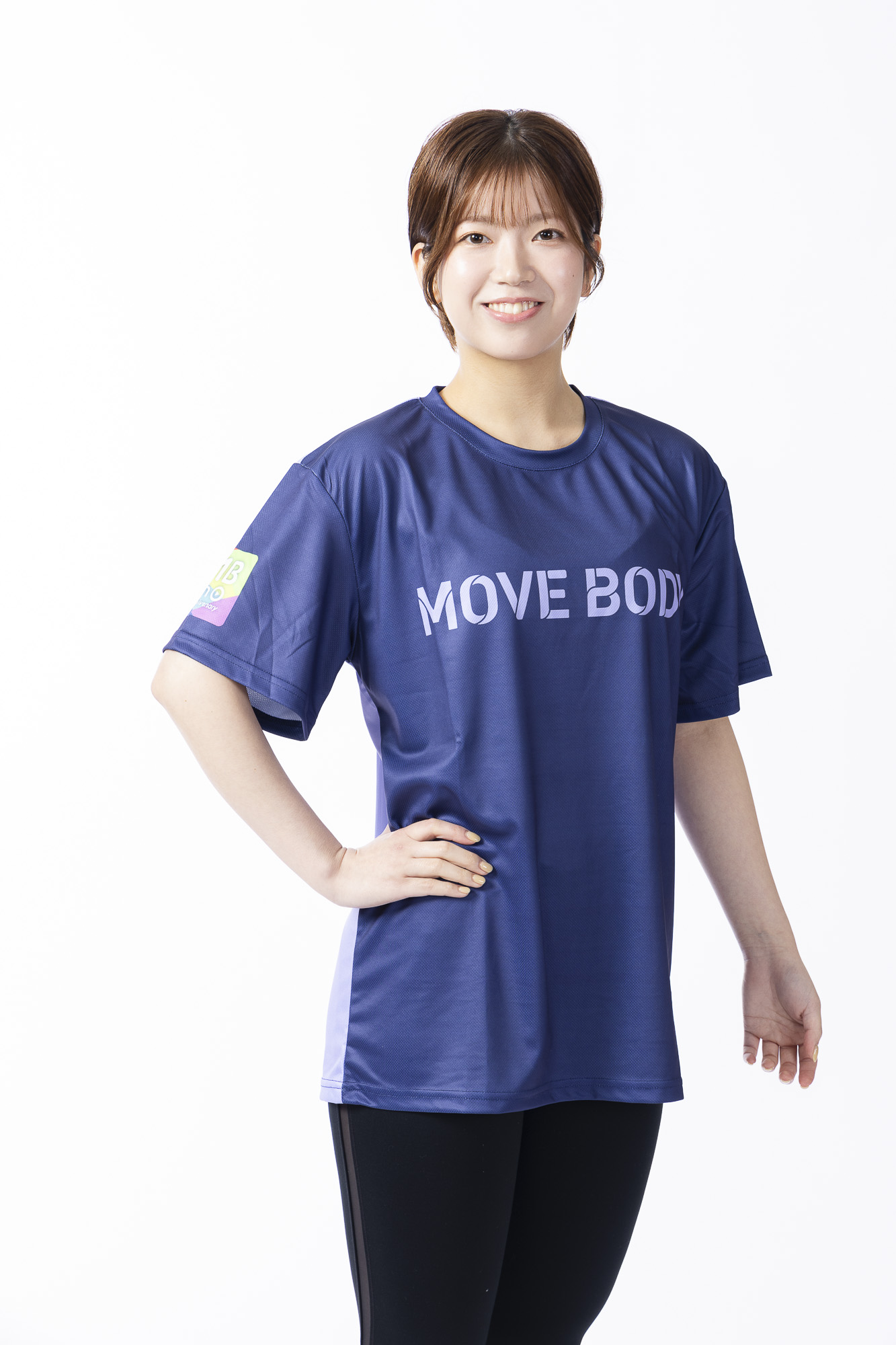 MOVE　BODY　　　　　　　　５周年記念Tシャツ　　　　　　　　　　　【ネイビー×アイスブルー】