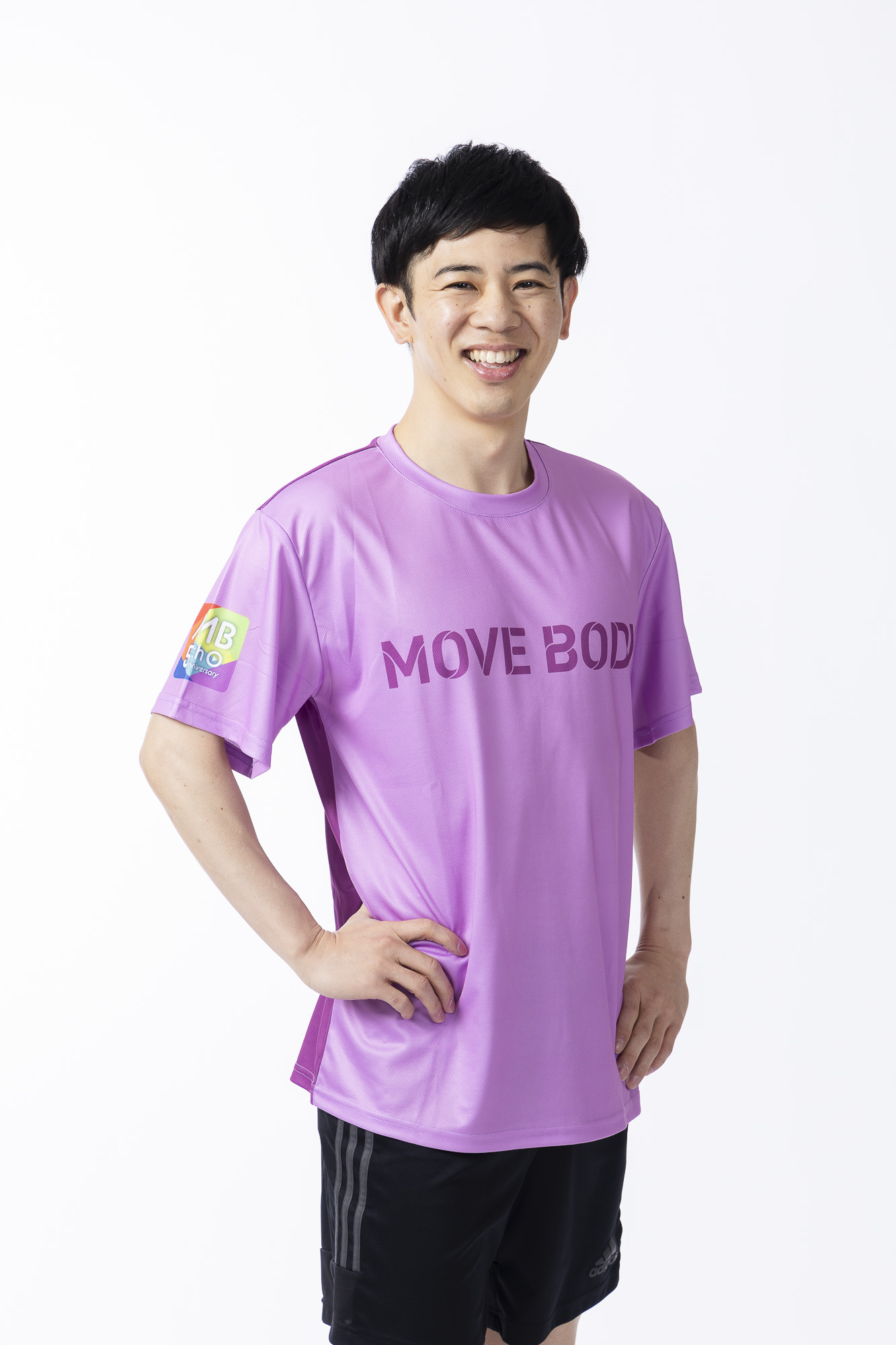 MOVE　BODY　　　　　　　　５周年記念Tシャツ　　　　　　　　　　　【パープルピンク×パープル】