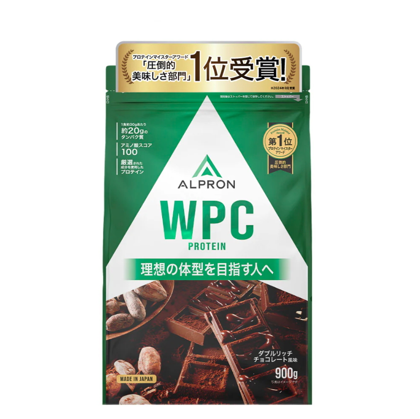 ALPRON WPC　ダブルリッチチョコレート風味（900ｇ）