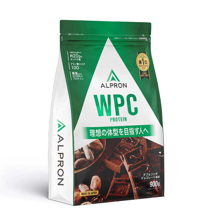 ALPRON WPC　ダブルリッチチョコレート風味（900ｇ）