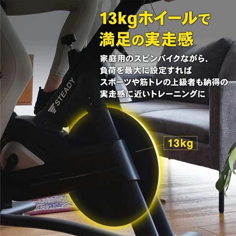 STEADY スピンバイク Pro ST142【送料無料】