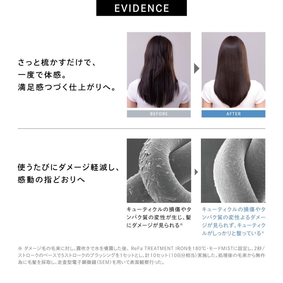 リファ トリートメントアイロン セット(本体+トリートメントセラム150ml)