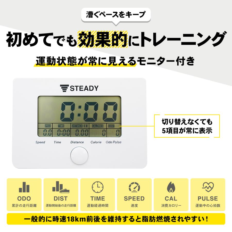 STEADY フィットネスバイク ST102【送料無料】