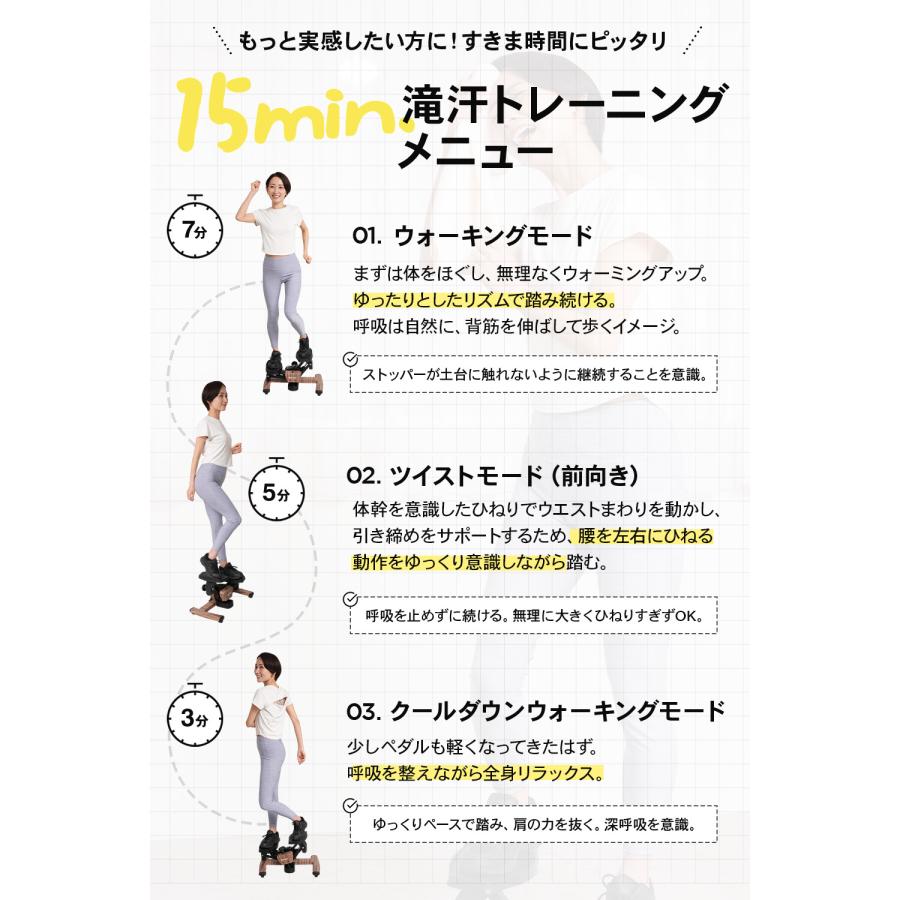 STEADY ツイストステッパー ST158【送料無料】