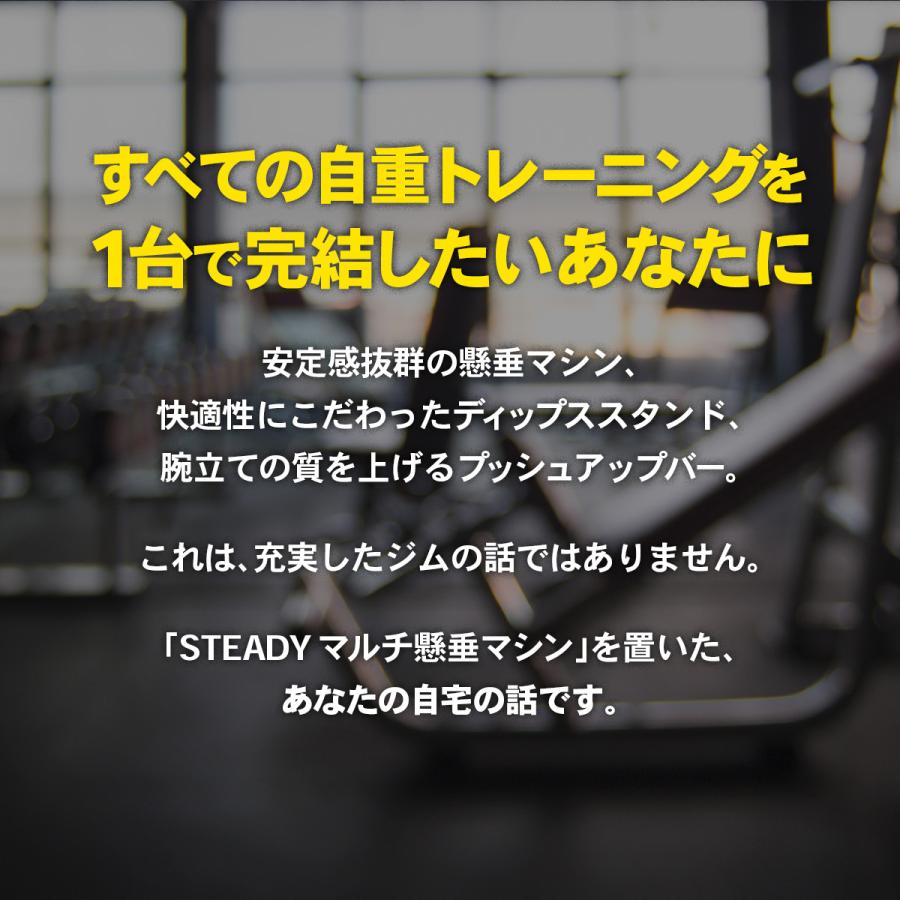 STEADY マルチ懸垂マシン ST115【送料無料】