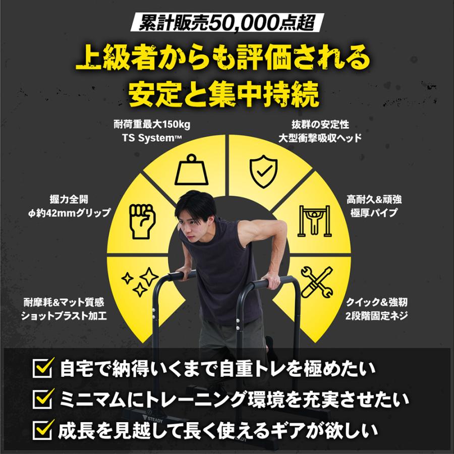 STEADY ディップススタンド ST126【送料無料】