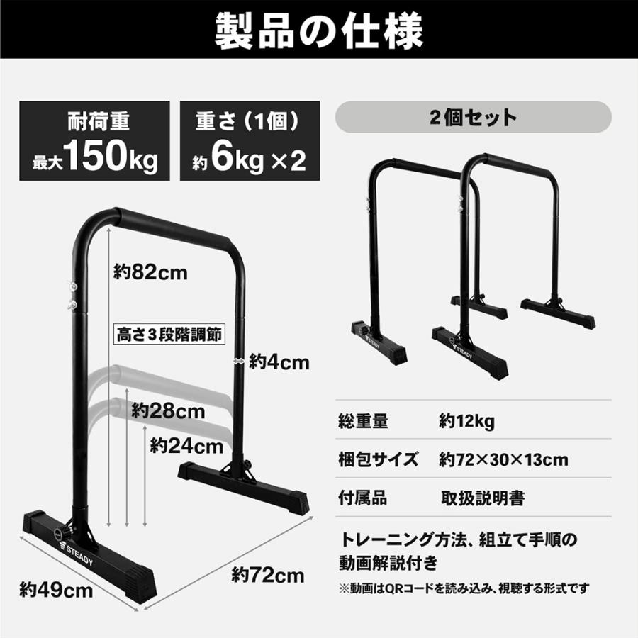 STEADY ディップススタンド ST126【送料無料】