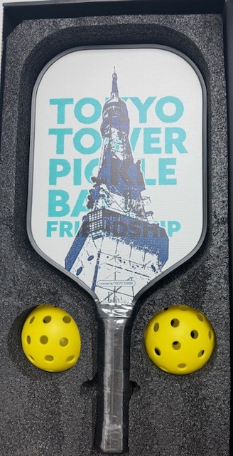 【東京タワー】ピックルボールパドル WHT